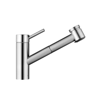 Maišytuvas nerūdijančio plieno KWC Inox ištraukiamu dušu 10271033700