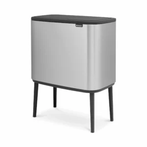 Šiukšliadėžė Brabantia Bo Touch Bin 3*11 l Matt Steel