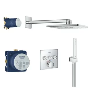 Potinkinė termostatinė dušo sistema Grohe SmartControl Cube  310, 3 padėčių
