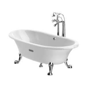 Vonia Roca Newcast 170*85*55 cm su kojelėmis balta