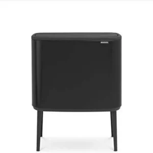 Šiukšliadėžė Brabantia Bo Touch Bin 3*11 l juoda matinė