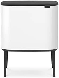 Šiukšliadėžė Brabantia Bo Touch Bin 3*11 l balta - Image 2