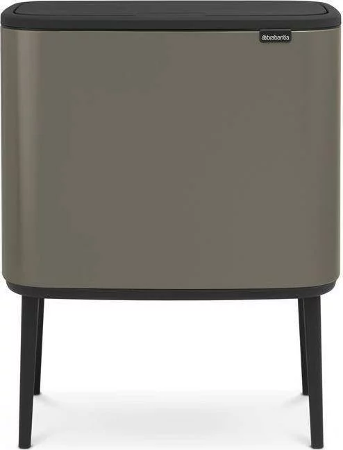 Šiukšliadėžė Brabantia Bo Touch Bin 3*11 l platinos spalva - Image 4
