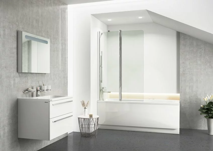 Vonia Ravak Chrome 170x75 cm + kojos - Image 2