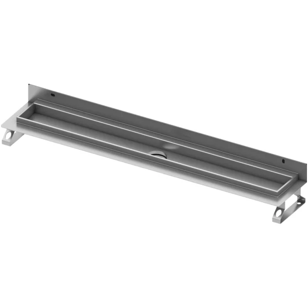 Dušo latako komplektas montavimui prie sienos Tece 900 mm + grotelės Basic+ kojelės - Image 2