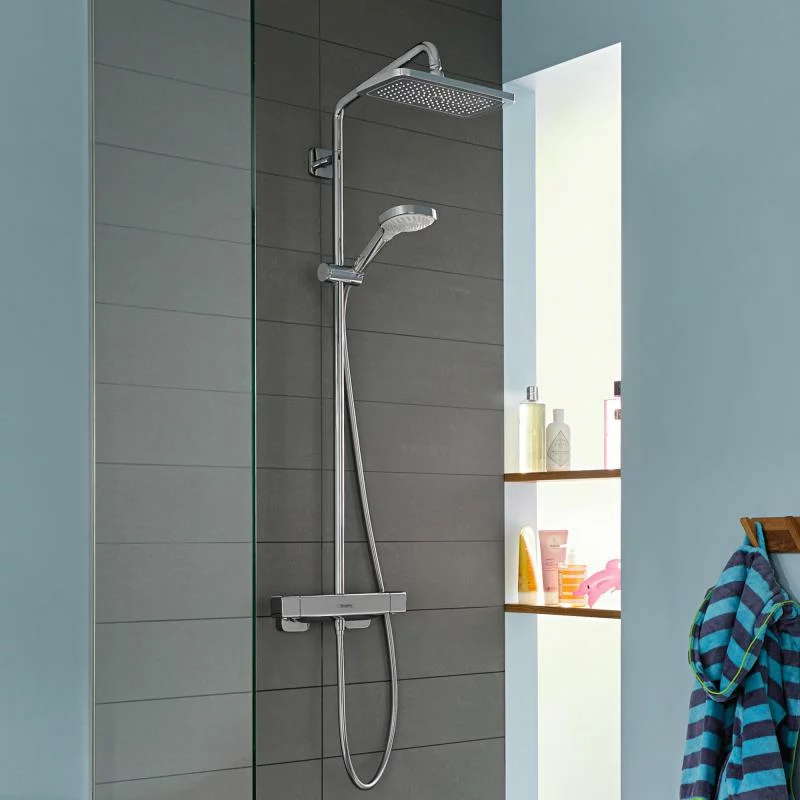 Termostatinė dušo sistema Hansgrohe Croma E 27630000 - Image 3