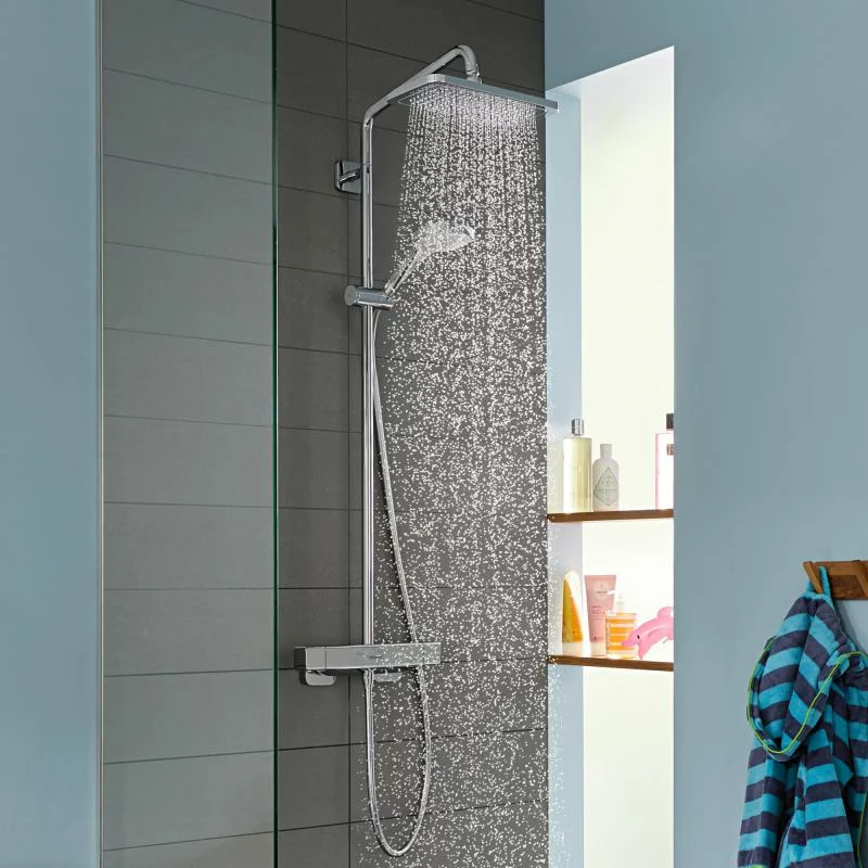 Termostatinė dušo sistema Hansgrohe Croma E 27630000 - Image 4