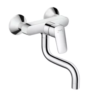 Sieninis virtuvės maišytuvas Hansgrohe Logis 71836000 chromas