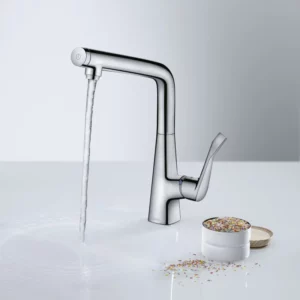 Maišytuvas virtuvei Hansgrohe Metris Select 14883 įvairių spalvų