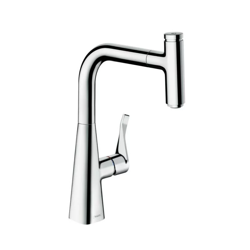Maišytuvas virtuvei Hansgrohe Metris Select ištraukiamas 73822 įvairių spalvų