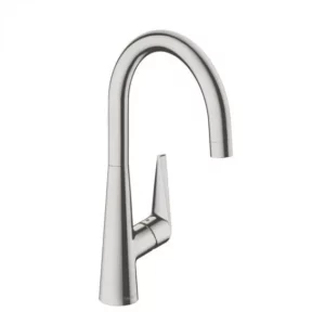 Maišytuvas virtuvei Hansgrohe Talis M51 72810800 plienas