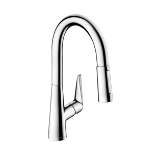 Maišytuvas virtuvei Hansgrohe Talis M51 ištraukiamas 72815000 chromas