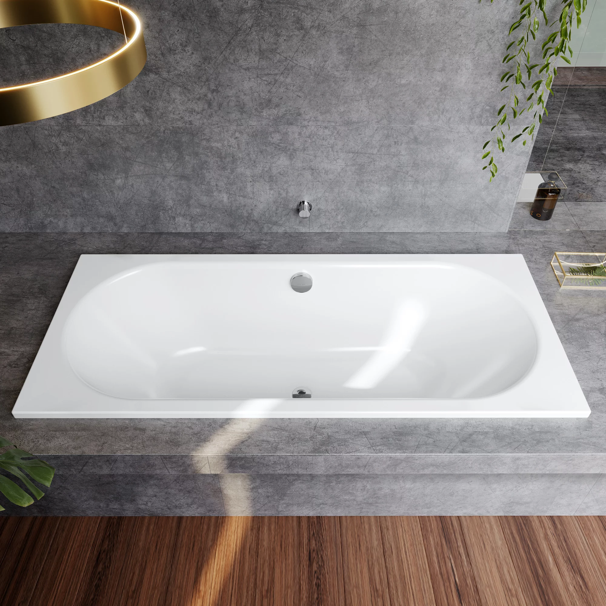 Vonia Kaldewei Classic Duo 107 170x75 cm