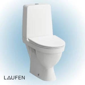 Pastatomas klozetas Laufen Kompas Rimless + dangtis Soft Close