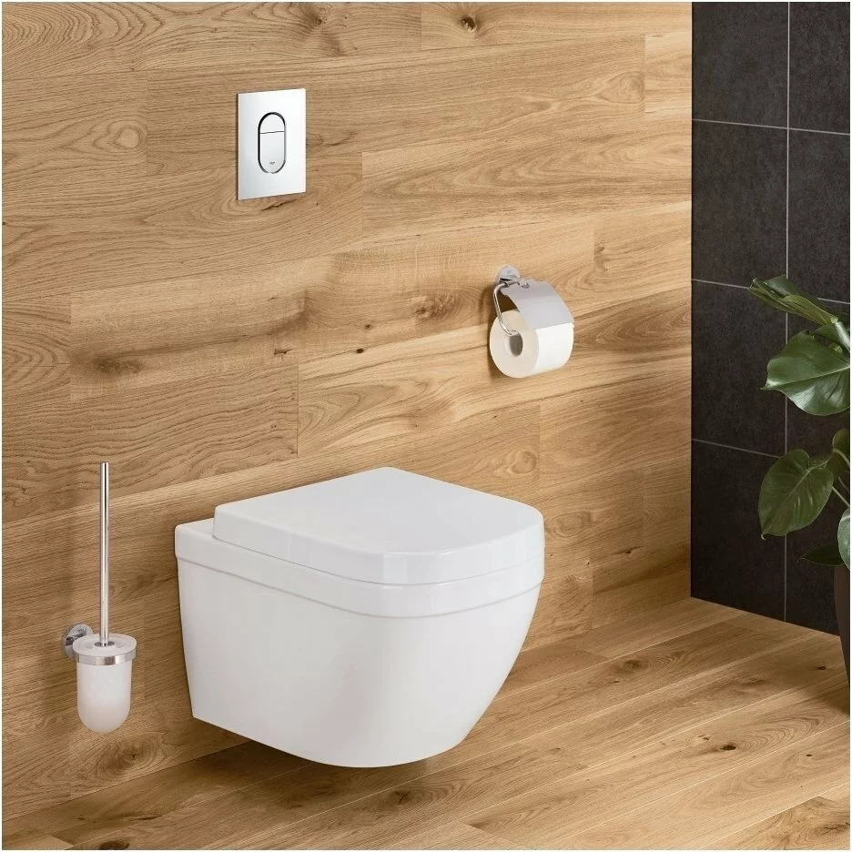 Grohe Euro Ceramic Rimless rėmo komplektas su klozetu ir mygtuku 6in1 39536000 - Image 2