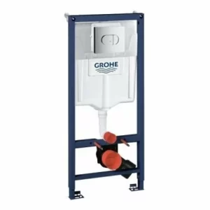 Potinkinis rėmas Grohe Rapid SL 3in1 su chromuotu mygtuku 38981000