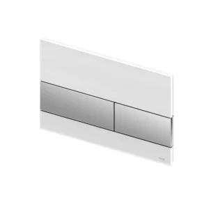 Nuleidimo klavišas TECE square 9240802 baltas/chromas