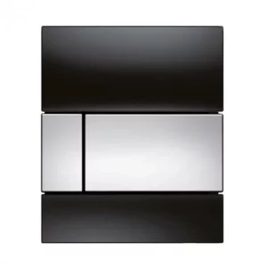 Nuleidimo klavišas pisuarui TECE square 9242807 juodas/chromas