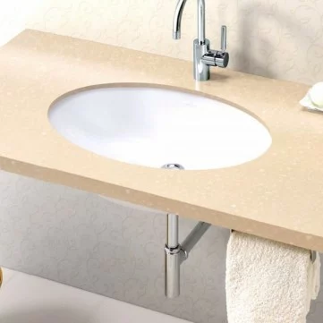Iš apačios montuojamas praustuvas Villeroy&Boch Evana 500x350 mm 61470001 - Image 2