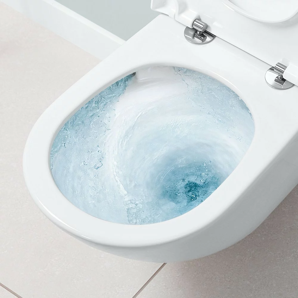 Klozetas pakabinamas Villeroy&Boch Subway3 TwistFlush su Ceramic Plus danga+ dangtis Soft Close - Image 3