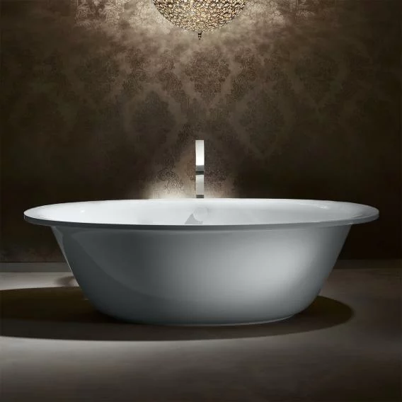 Vonia Kaldewei Elipso Duo Oval 190x100 su apdaila ir sifonu