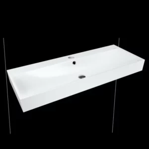 Praustuvas Kaldewei Silenio 120*46 cm su Easy Clean danga