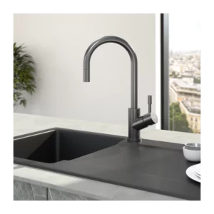 Virtuvės maišytuvas su ištraukiamu dušeliu Villeroy&Boch Umbrella Flex 92540005