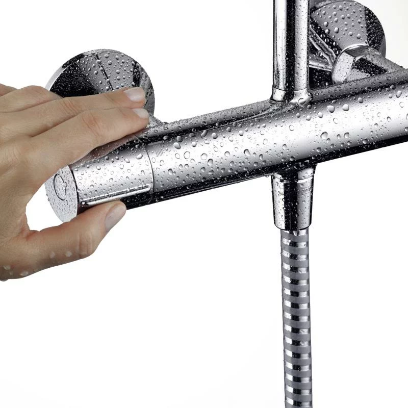 Termostatinė dušo sistema Hansgrohe Vernis Blend 200 26276000 - Image 4