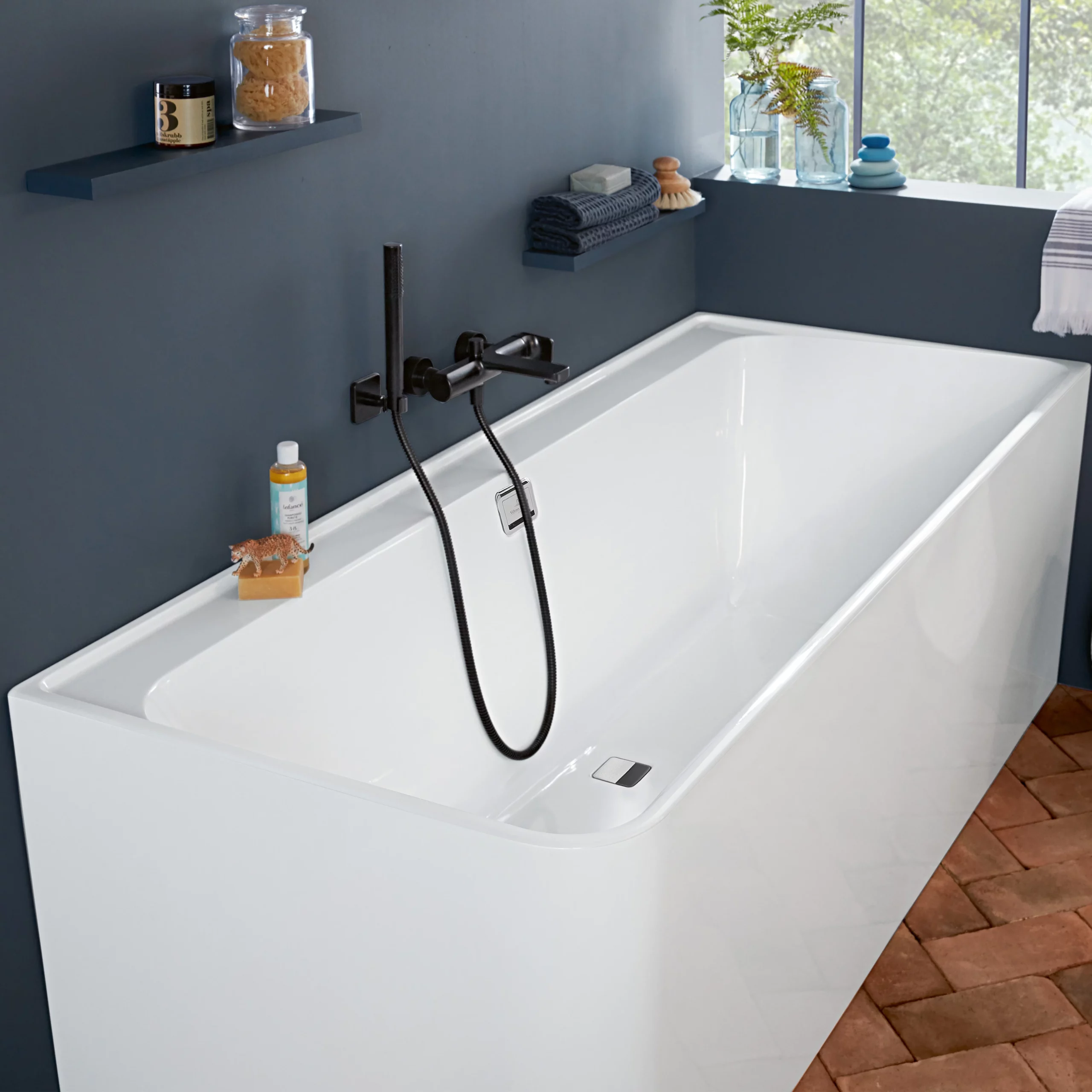 Vonia Villeroy&Boch Collaro 180x80 cm kairė/ dešinė pusė prie sienos - Image 2