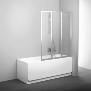 Sienelė virš vonios Ravak VS3 100 Transparent