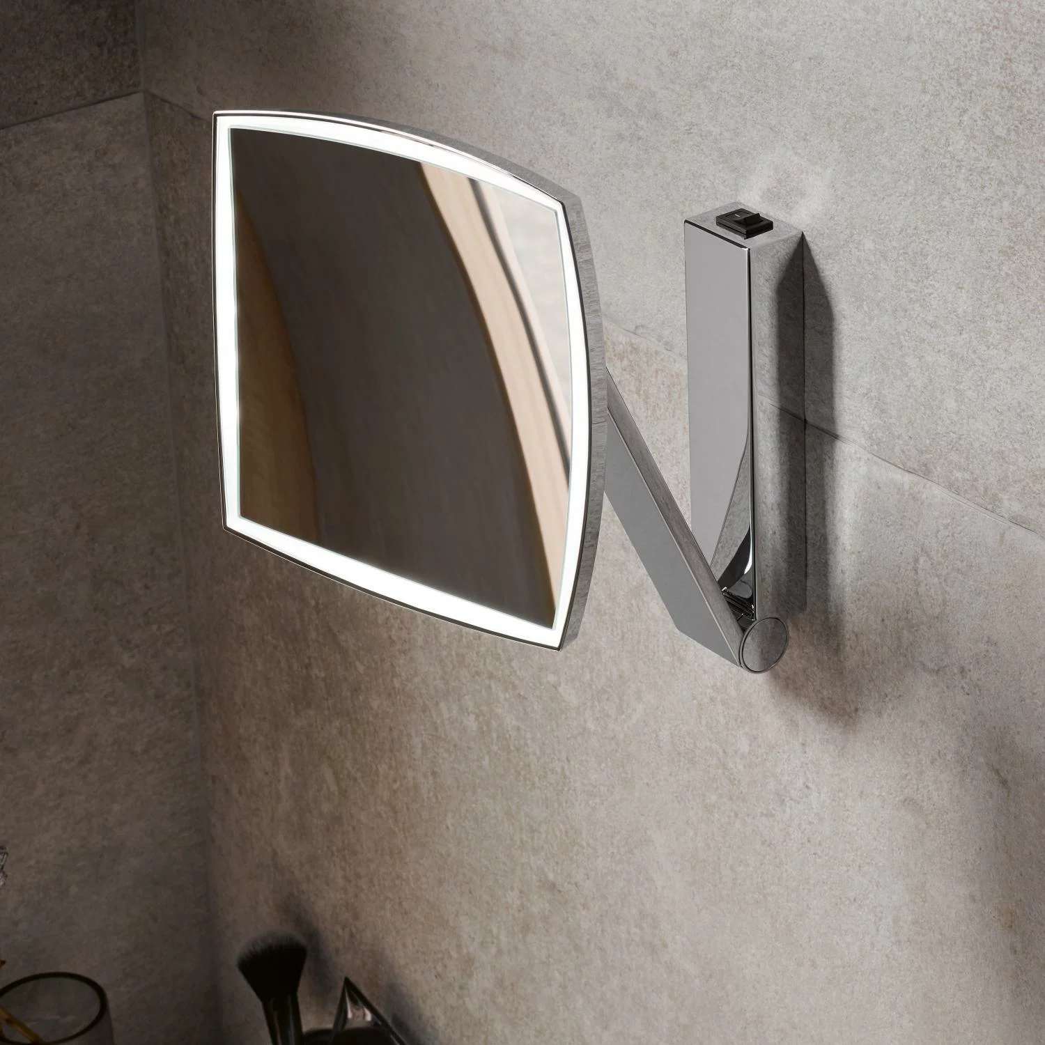 Kosmetinis veidrodis Keuco iLook_move su Led apšvietimu 17613019004 - Image 2