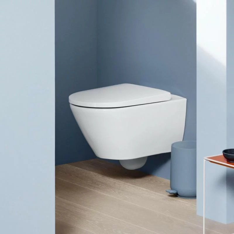 Klozetas pakabinamas Duravit D Neo Rimless+ dangtis Soft Close - Image 2
