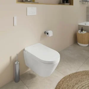 Pakabinamas klozetas su bidė funkcija Duravit Sensowash D Neo Compact