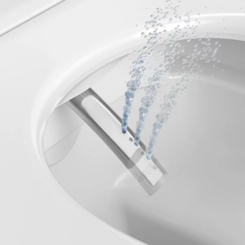 Pakabinamas klozetas su bidė funkcija Duravit Sensowash D Neo Compact - Image 12