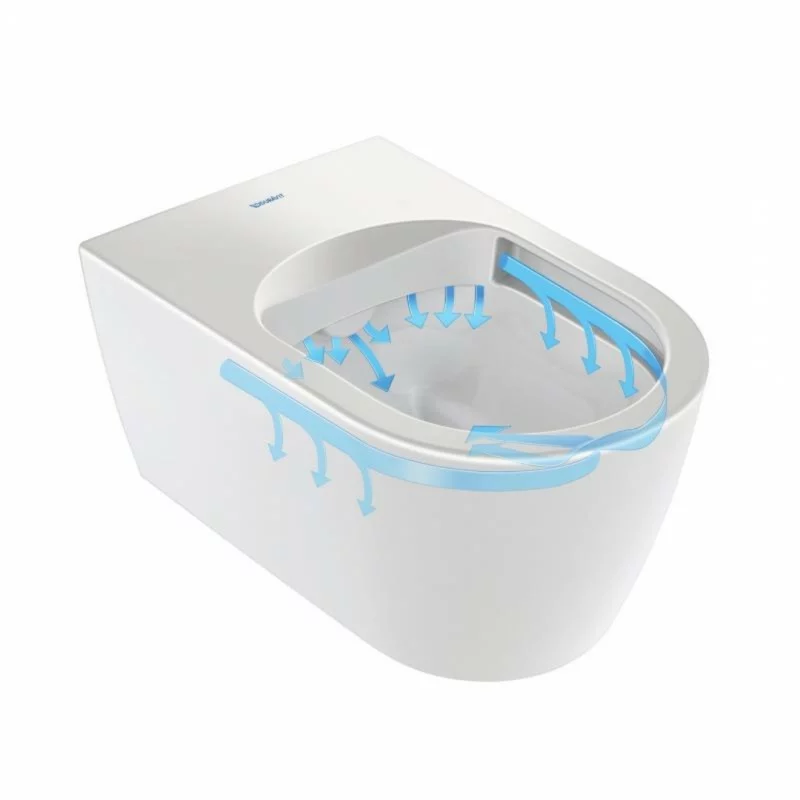 Pakabinamas klozetas su bidė funkcija Duravit Sensowash D Neo Compact - Image 10