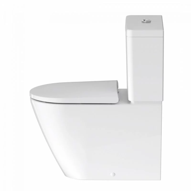 Klozetas su bakeliu Duravit D Neo Rimless+ dangtis Soft Close - Image 2