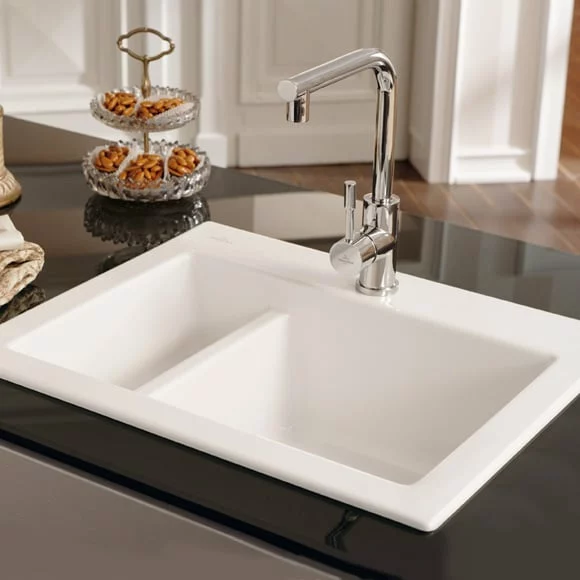 Keramikinė plautuvė Villeroy&Boch Subway60XM 62x51 cm