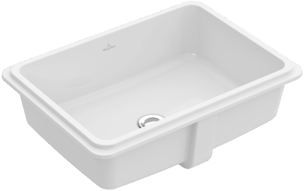 Iš apačios montuojamas praustuvas Villeroy&Boch Tune 495x350mm - Image 2