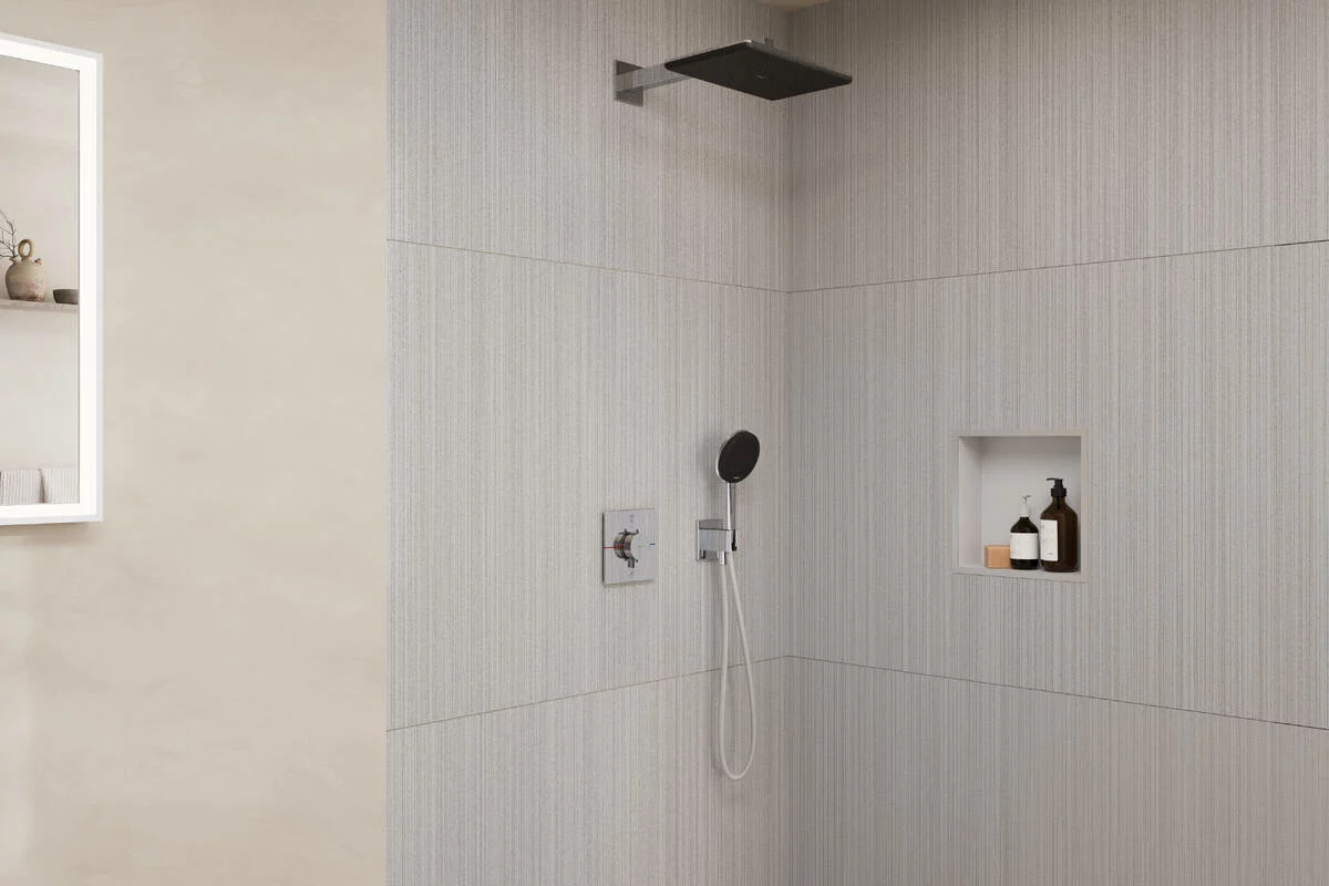 Potinkinė termostatinė dušo sistema Hansgrohe Alive Q210/340 pilnas komplektas - Image 2