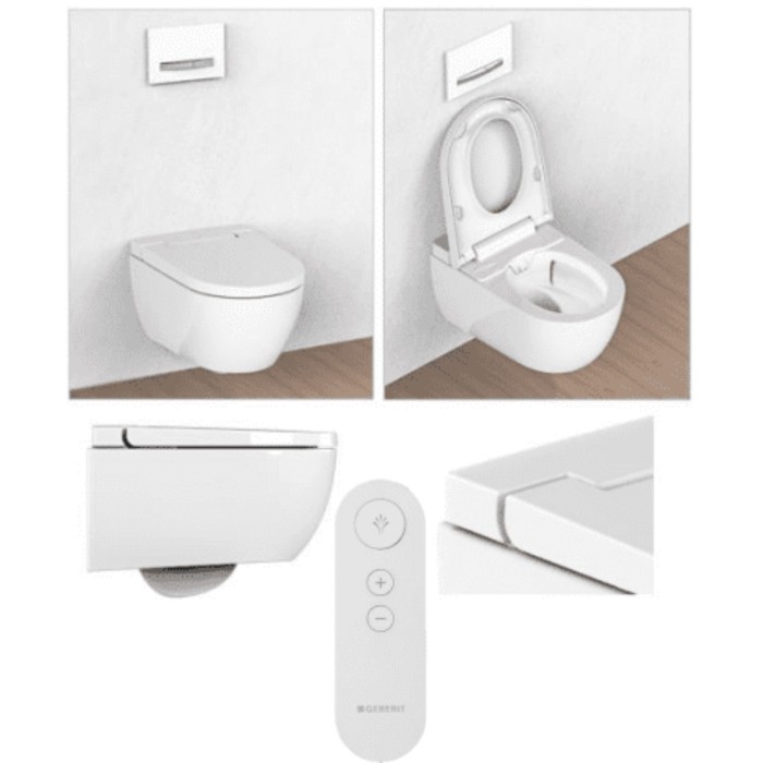 Klozetas Geberit AquaClean Alba su bidė funkcija+ dangtis Soft Close - Image 2