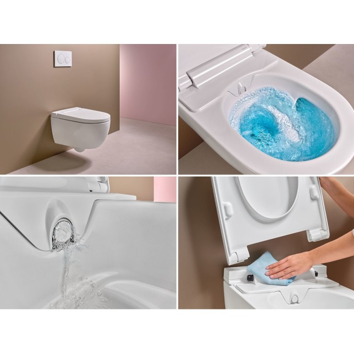Klozetas Geberit AquaClean Alba su bidė funkcija+ dangtis Soft Close - Image 3