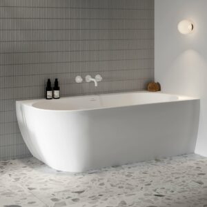 Vonia Ravak Freedom Corner 170x80 laisvai pastatoma balta su sifonu kairė/dešinė