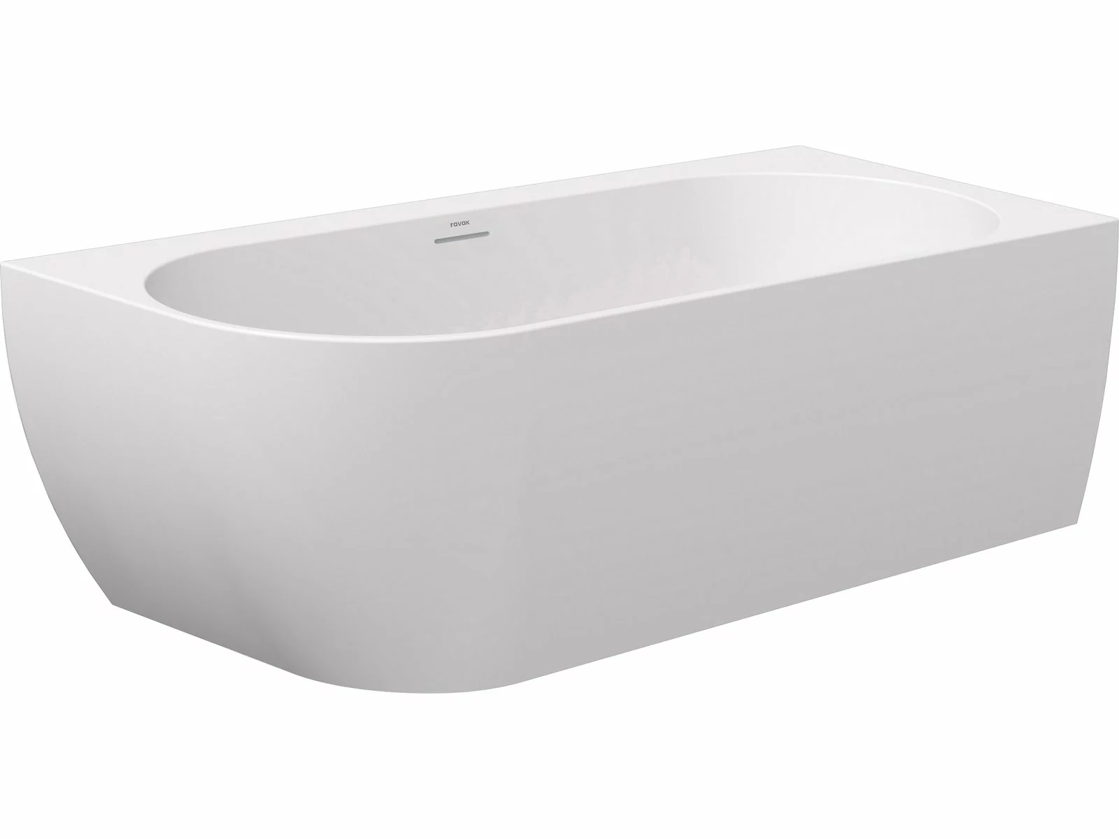 Vonia Ravak Freedom Corner 170x80 laisvai pastatoma balta su sifonu kairė/dešinė - Image 3